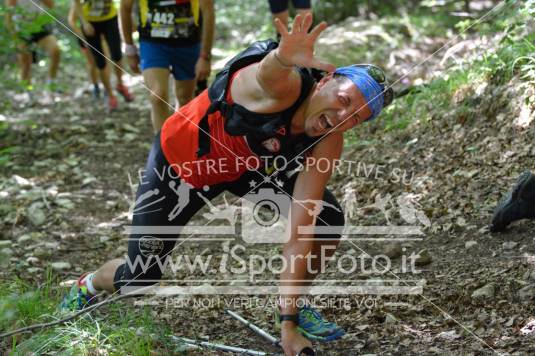 Sulle Tracce Del Lupo 2016: Salita dopo 2km dalla partenza