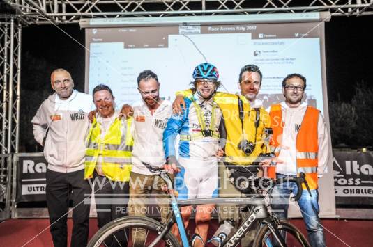 Award ceremony - RaceAcross Italy 2017