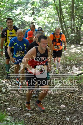 Sulle Tracce Del Lupo 2016: Salita dopo 2km dalla partenza