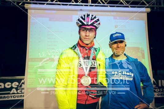 Award ceremony - RaceAcross Italy 2017