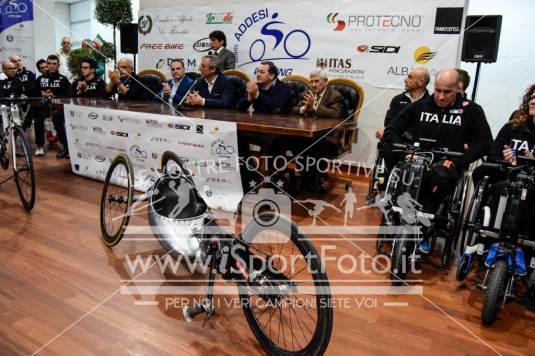 Presentazione nazionale italiana di paraciclismo