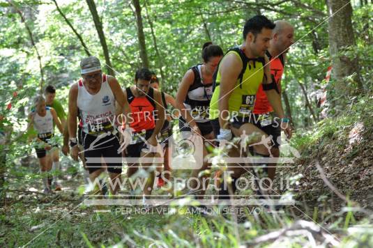 Sulle Tracce Del Lupo 2016: Salita dopo 2km dalla partenza