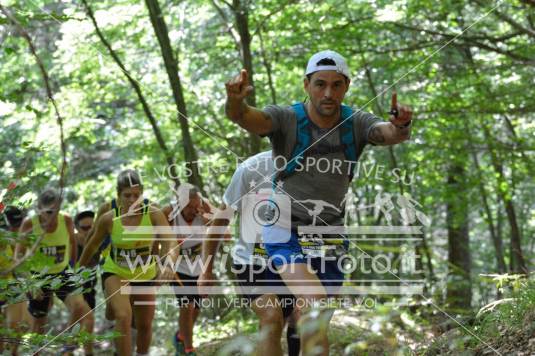 Sulle Tracce Del Lupo 2016: Salita dopo 2km dalla partenza